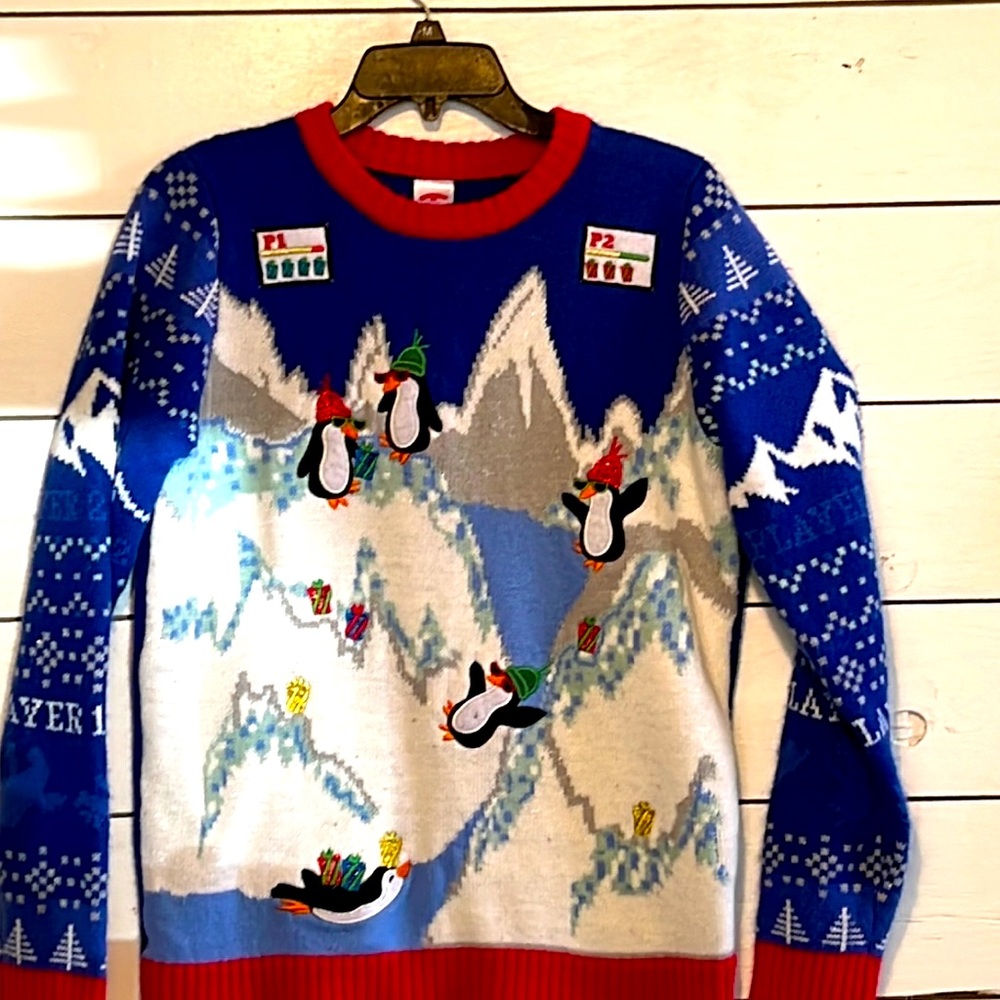 XLg 14-16 kids sweater (ugly Christmas sweater)